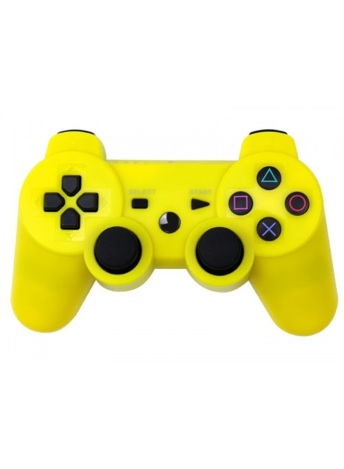 Геймпад беспроводной Wireless Controller (Желтый) (PS3)